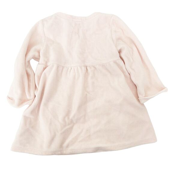 H&M Light Pink Heart Dress Sz 9-12M - Picture 4 of 5